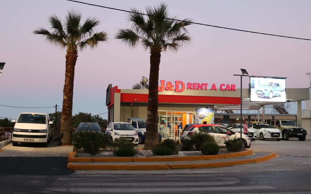 jd rent a car